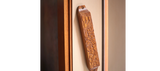 Mezuzah Wall Decor Home Blessing Jewish Wooden Mezuzah Case Judaica Ornament 9"