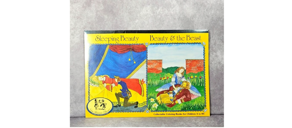 Nana Banana Classics Coloring Book Sleeping Beauty and the Beauty and the Beast
