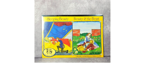 Nana Banana Classics Coloring Book Sleeping Beauty and the Beauty and the Beast