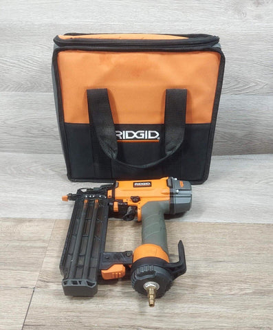 Ridgid R213BNA Brad Nailer Gun 18 Gauge 2-1/8" with Soft Carrying Case Bag