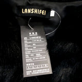 Women's Short Coat Ladies Warm Faux Fur Jacket Winter Black Holiday Gift for Her