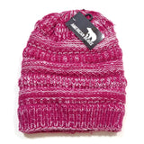 Women's Fleece Fashion Winter Warm Skellies Beanie Hat Pink American Bears