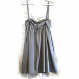 See By Chloé Summer Sleeveless Gray Mini Dress Vintage
