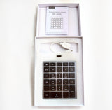 Jelly Comb Wireless Number Pad Keypad Tablet Gray/Black