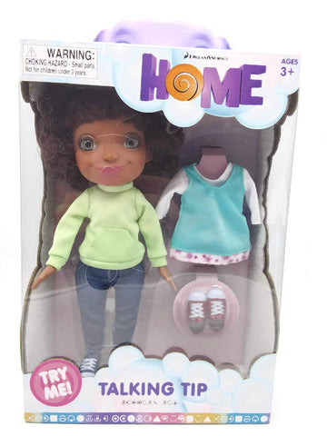 Dreamworks Home Talking TIP Plush Toy Rihanna Voice Doll