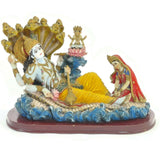 Lord Vishnu Ananta Shesha Mother Lakshmi Lord Brahma Statue 8” Hinduism
