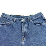 Men's Shorts Wrangler Bermuda Blue Jeans Pants Summer Pockets Slacks Size 34