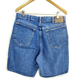 Men's Shorts Wrangler Bermuda Blue Jeans Pants Summer Pockets Slacks Size 34
