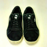 Puma Smash Youth Black White Suede Athletic Comfort Walking Sneakers Size 4C