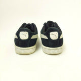 Puma Smash Youth Black White Suede Athletic Comfort Walking Sneakers Size 4C
