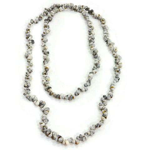 Handmade Snail/Shell Pendant Beads Necklace Women's Jewelry Unique VNG.