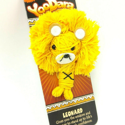 YooDara Wisdom Courage Confidence Charm Leonard WisdomTribe Collectible Keychain