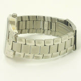 Men’s Eclipse Silver Color Stainless Steel Water Resist Bracelet Quartz Watch