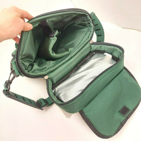 Picnic Time 2 Wine Bottles Insulated Shoulder Bag Travel Outdoor Hiking Camping