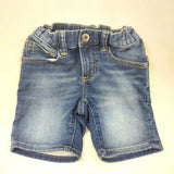 Unisex Baby Gap 1969 Soft Blue Jeans W/Adjustable Waist Size 4 Years