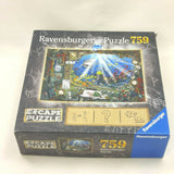Ravensburger Original Escape Puzzle Submarine 759 Pcs Jigsaw 27x20" Kids Adults