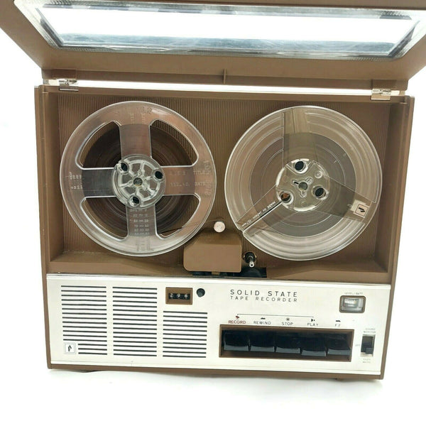 Vintage Solid State Reel to Reel Portable Tape Recorder Model #6601 Co –  Marvelous Memories