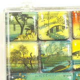Nature Pastoral Collection Mighty Magnets Set of 10 Collectible Fridge Magnets