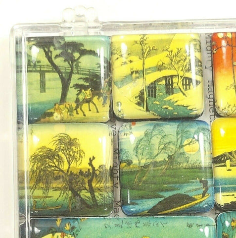 Nature Pastoral Collection Mighty Magnets Set of 10 Collectible Fridge Magnets