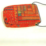 Cell Phone Fabric Shoulder Purse Sun Glasses Padded Bag Boho Hippie Pouch Nepal