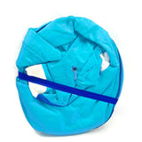 SwimWays Spring Float Recliner Swim Lounger for Pool Light Blue