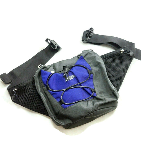 Mountain Equipment CO-OP Outdoor Sport Hiking Camping Waist Pack Bag Black/Blue