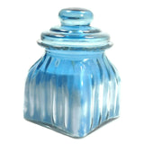 Chamomile Scanted Glass Jar Container Candle Perfume Home Décor Fragrance Bluish