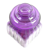 Lavender Scanted Purple Glass Jar Container Candle Perfume Home Décor Fragrance
