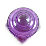 Lavender Scanted Purple Glass Jar Container Candle Perfume Home Décor Fragrance