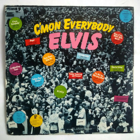 Elvis Presley – C'mon Everybody Vinyl LP 12'' Record Camden – CAS-2518