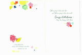 Congratulations Congrats Grad Wishes Greeting Card for Her