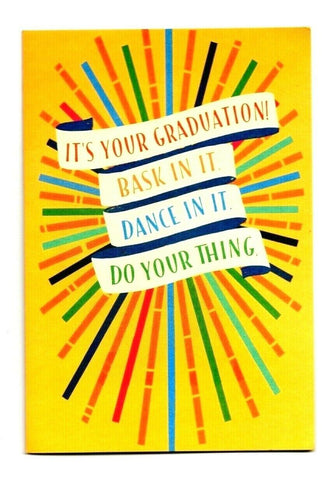Musical Greeting Card Graduation Wishes with the Song "Happy" (Despicable Me 2)
