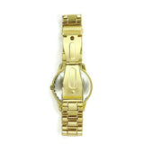 Unisex Gold Tone Color  Bracelet Jewelry Wrist Watch