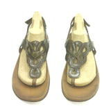 Women's Rockport Cobb Hill by New balance Ramona Thong Sandal Bronze Metallic