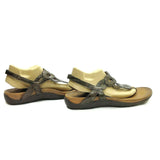 Women's Rockport Cobb Hill by New balance Ramona Thong Sandal Bronze Metallic