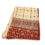Indian Women Long Sarong Shawl Ethnic Wrap Dupata Stole Scarf Cotton Bordeaux