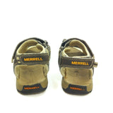 Boys Merrell Sandals Walking Sport Comfortable Summer Shoes Size 10M Navy Green