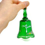Glass Bell North South Carolina 2 Bells Set Gift Souvenir Memento VTG Collection