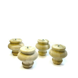 Wood Furniture Leg Sofa Feet Couch Chair Bed Table Ottoman Plinth Natural Set 4