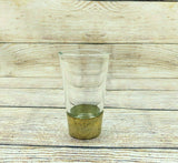 Silver Tray Glasses Vintage Antique Set of 4 Oblong Salver Plate Tea Glass Cups