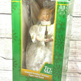 Christmas Figure Angel Harp North Pole Productions Animated Standing Sound Decor