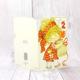 2nd Happy Birthday Vintage Girls Greeting Card Wishes Doll W/ Lollipops Unused