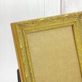 Vintage Bronze Picture Frame Engraving Decorative Photo Display Stand Home Décor