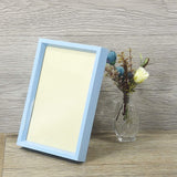 Photo Picture Frame Ornate Light Blue Table Top Display Home Décor 4.25x6.25 in