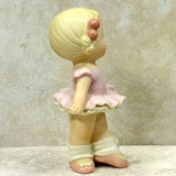 Enesco Lucie Attwell Memories of Yesterday Girl Dressed as Ballerina Figurine