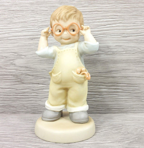 Enesco Memories of Yesterday "Could You Love Me for Myself Alone?" Figurine VTG