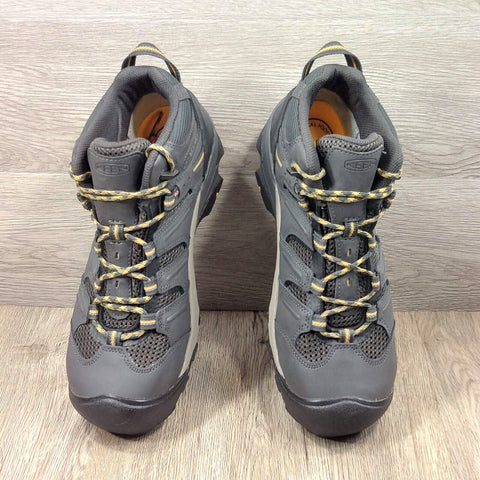 KEEN Utility Men's Lansing Mid Height Steel Toe Waterproof Work Boots Size 11D