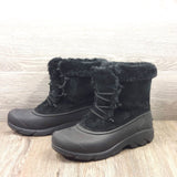 Sorel Women's Boots Snow Ankle Winter Boot Angel Lace Up Waterproof Faux Fur 8