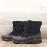 Sorel Women's Boots Snow Ankle Winter Boot Angel Lace Up Waterproof Faux Fur 8