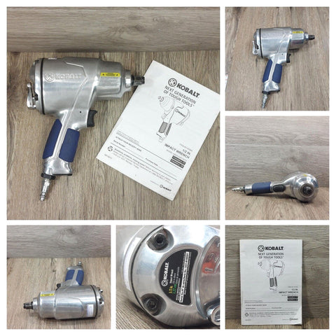 Kobalt 1/2" Drive Air Impact Wrench SGY-AIR134TZ Spanner Tough Tools Equipment